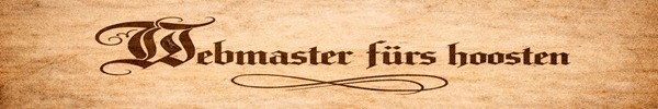 Hosting und Webmaster